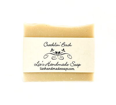 Cracklin' Birch Soap made from pure ingredients.