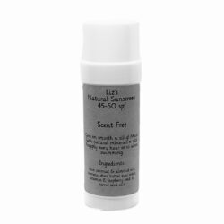 Scent Free Sunscreen